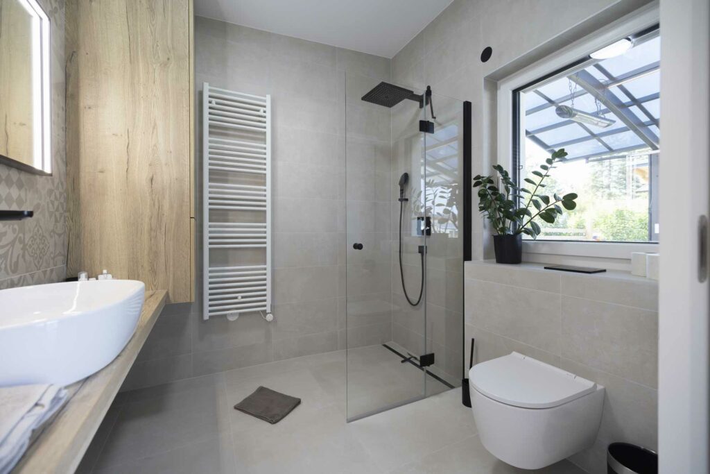 Badezimmer im Finy Home Apartment