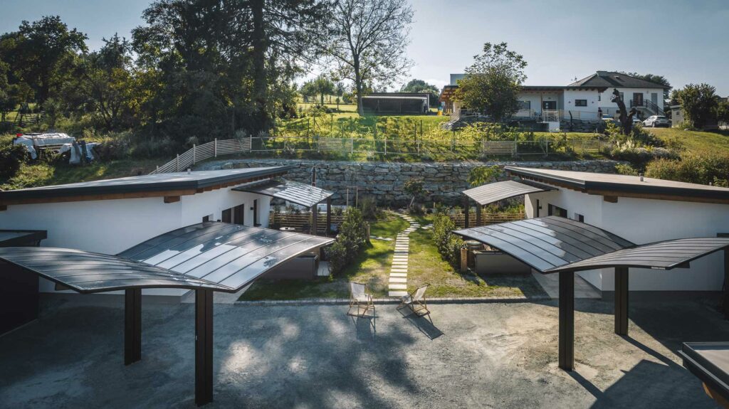 Areal der Finy Homes in Stegersbach